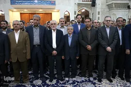  مراسم تجدید میثاق اعضای جهادگران دانشگاهی با آرمان‌های امام خمینی(ره)
