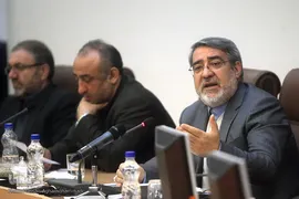 نشست خبری وزیر کشور
