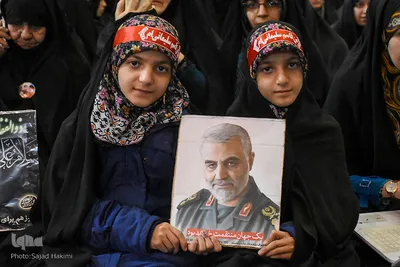 مراسم چهلمین روز شهادت سرداران مقاومت در قم
