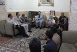 دیدار کاروان قرآنی با خانواده شهید ماکان نصیری