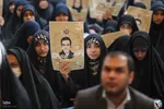 مراسم اربعین شهدای حمله تروریستی کرمان‎
