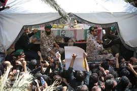 مراسم تشییع پیکر شهید محسن حججی در تهران