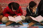 کرسی تلاوت قرآن کریم همزمان با هفته قرآن در ملایر‎‎