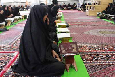 محفل جزخوانی بانوان در مسجد امام صادق (ع) بیرجند