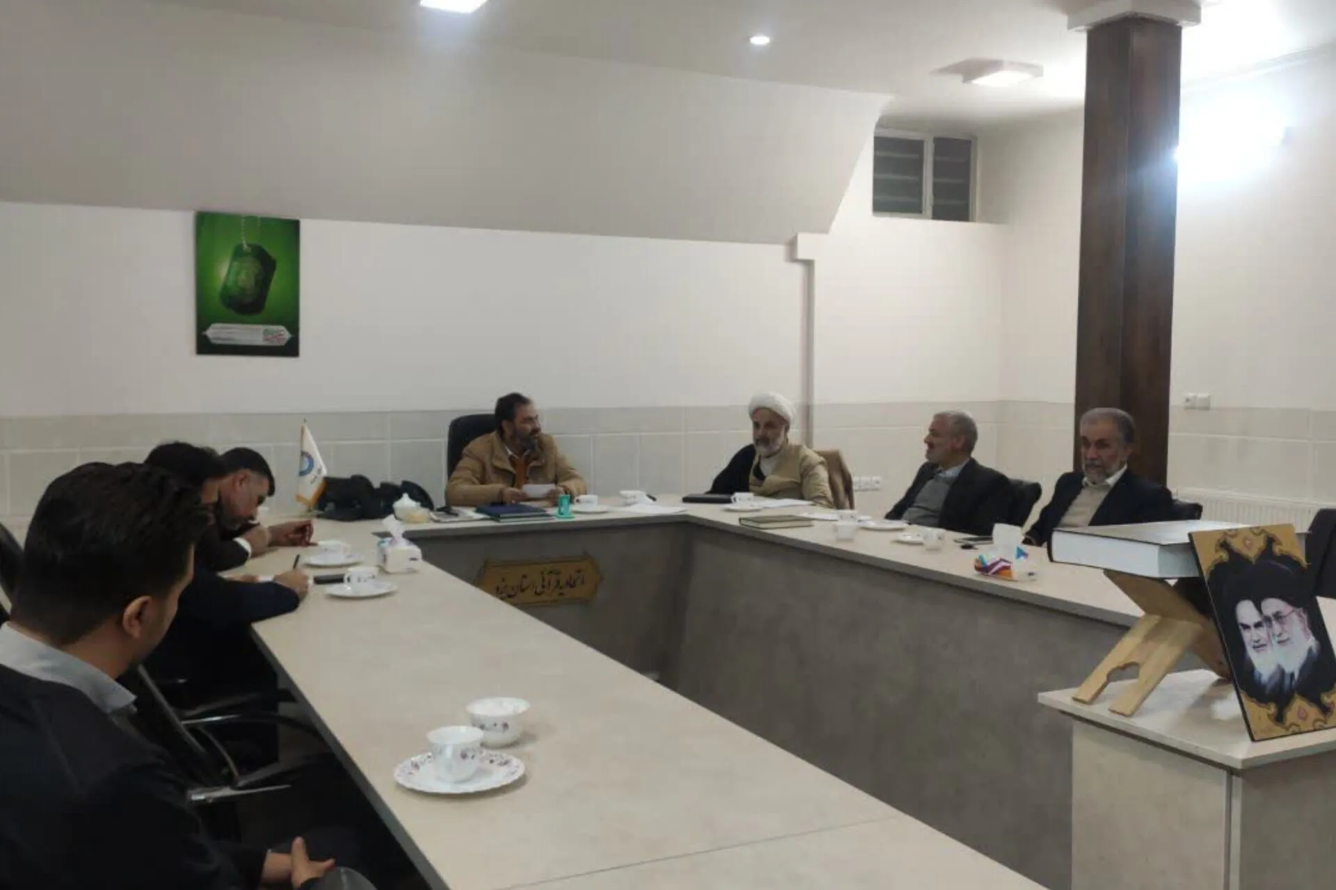 بازدید معاون قرآن وزیر ارشاد از اتحادیه مؤسسات استان یزد
