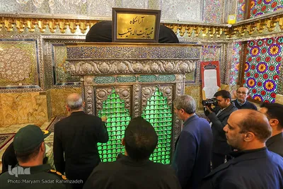 حضور وزیر کشور در حرم حضرت شاهچراغ (ع) ‎