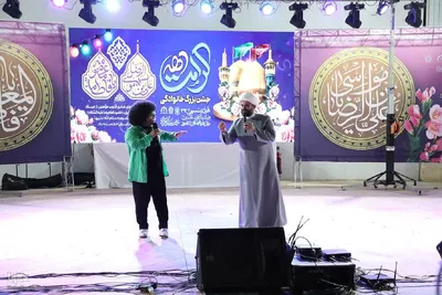 جشن خانوادگی دهه کرامت در خوی‎