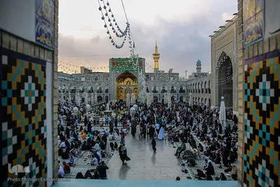 حال و هوای حرم مطهر رضوی در آستانه میلاد حضرت رضا(ع)
