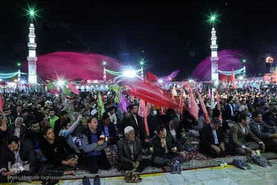 جشن میلاد صاحب الزمان(عج) در مسجد جمکران