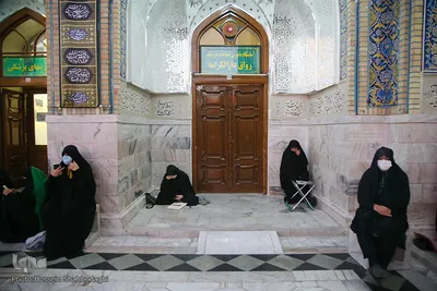 حرم امام رئوف در روزهای پایانی ماه صفر