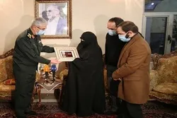 Order of Nasr Medal Presented to Martyr Fakhrizadeh Family