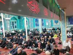 مراسم عزاداری شب شهادت حضرت فاطمه زهرا(س) در اهر