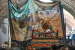 عزاداری عاشورا در بازار تبریز‎
