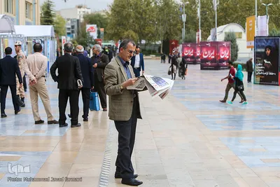 هفتمین روز نمایشگاه مطبوعات