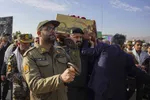 تشییع و خاکسپاری پیکر مطهر شهید گمنام‎