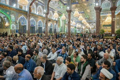 مراسم تحویل سال نو در حرم امام حسین(ع)