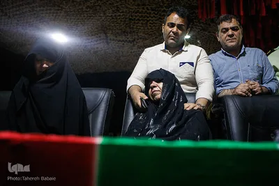 وداع با پیکر شهید محمد رونقی پس از ۲۹ سال
