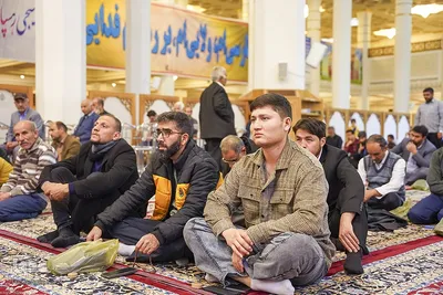 قرائت دعای کمیل به‌مناسبت ایام فاطمیه و چهلم شهدای بیمارستان المعمدانی غزه