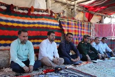 بازدید میدانی از منطقه عشایری کمهر سپیدان استان فارس‎‎