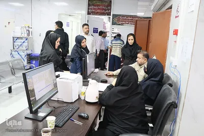 خدمت‌رسانی درمانی به زائران در مرز چذابه