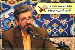 Tilawar Kur'ani Juzu'i Na 11 Tare Da Qasem Radi'i