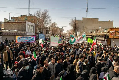 راهپیمایی یوم‌الله ۲۲ بهمن در شهرکرد