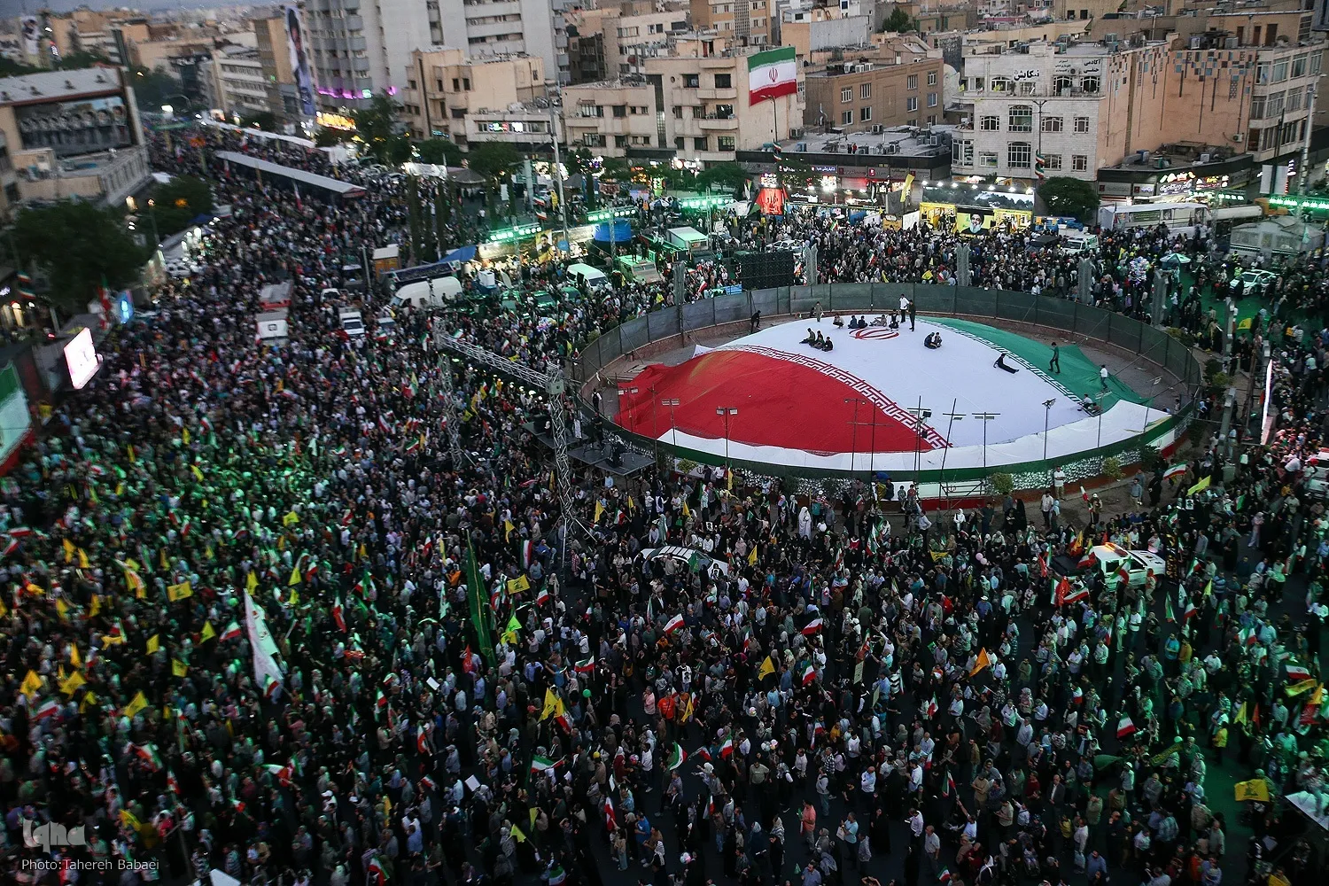 تقرير مصور | مسيرة يوم عيد الغدير الأغر في طهران