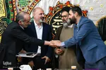 رونمایی از پرچم عفاف زینبی(س)‎