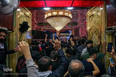 آستان مقدس علوی در ایام اربعین