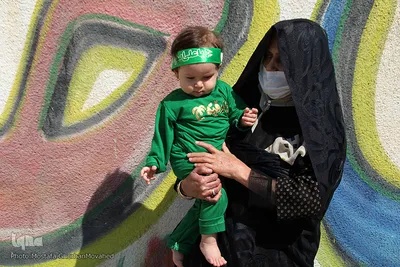 مراسم شیرخوارگان حسینی در اهر