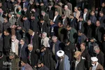 اقامه نماز باران در گلستان شهدای اصفهان
