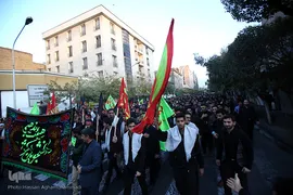 تجدید بیعت دسته‌های عزاداری دانشجویی با رهبر معظم انقلاب