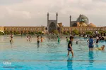 حضور گردشگران پس از یک ماه عبادت در اصفهان‎‎