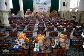 مراسم افتتاحیه طرح قرار دوازدهم، ویژه ضیافت همدلی در امامزاده عبدالله(ع) شهر ری