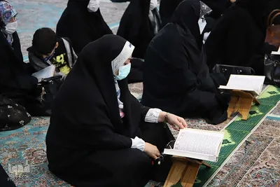 محفل انس با قرآن کریم در آستان مقدس سید حمزه (ع)