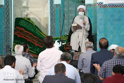 نماز عید غدیر در مسجد امیرچقماق و پیاده روی سادات در یزد‎‎