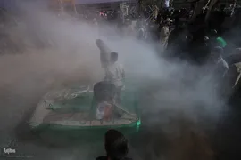 جابه‌جایی مزار شهید جواد رضایی در کازرون