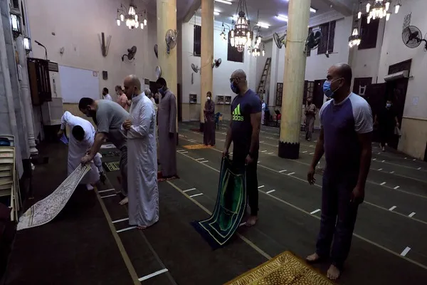 تأکید اوقاف مصر بر بسته ‎بودن مساجد برای اقامه نماز جمعه
