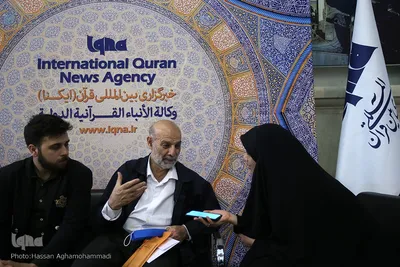 غرفه ایکنا در دهمین شب از نمایشگاه بین‌المللی قرآن کریم 
