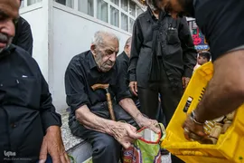 عزاداری ظهر عاشورا در محله کن