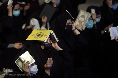 مراسم پرفیض احیای شب بیست و یکم ماه مبارک رمضان در مسجد دانشگاه تهران