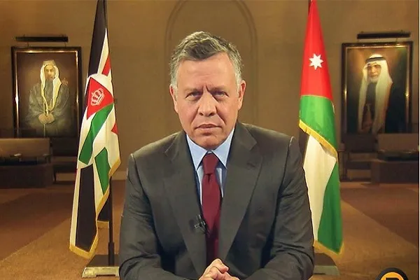 تأکید پادشاه اردن بر حمایت از ملت فلسطین