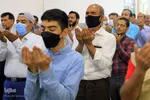اقامه نماز عید سعید قربان در مسجد امام حسین(ع) بیرجند