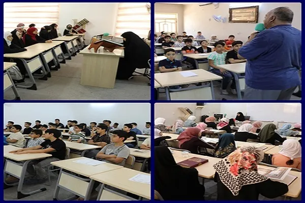 إنطلاق مشروع دورات الإمامين الجوادين (ع) القرآنية الصيفية / عرشُ التلاوةِ يُواصلُ محافلَه القرآنيّة