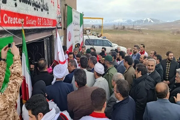 افتتاحیه پایگاه امداد و نجات جاده‌ای  شهرستان دهگلان