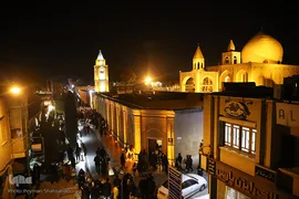 جشن کریسمس در منطقه مسیحی نشین جلفای اصفهان