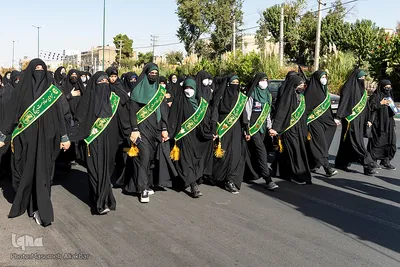 پیاده‌روی جاماندگان اربعین حسینی (ع) در کرج