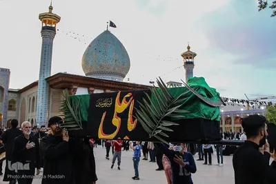 سومین حرم اهل بیت در سوگ مولای متقیان(ع)‎‎