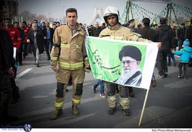 راهپیمایی یوم الله ۲۲ بهمن در تهران (۲)
