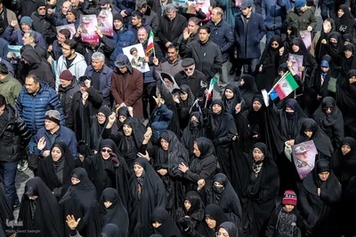 تشییع پیکر شهدای تجاوز آمریکایی - صهیونی در تبریز